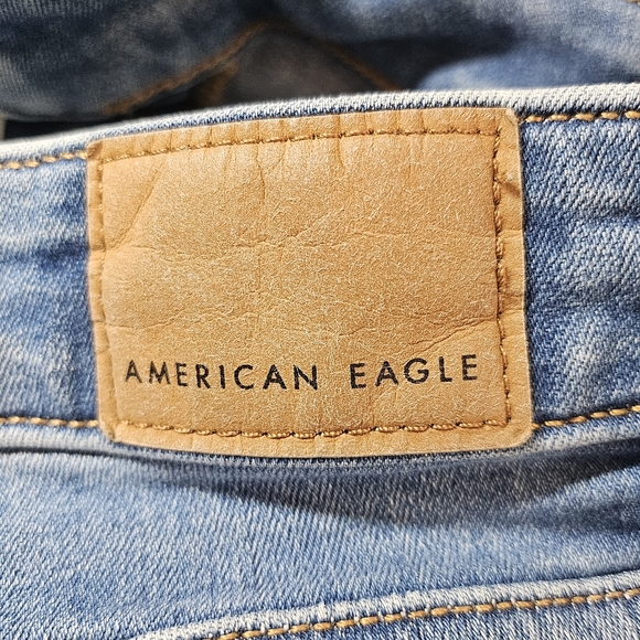 American Eagle Womens Jeans Size 0 Next Level Stretch Jegging Low Rise Denim - Picture 5 of 6